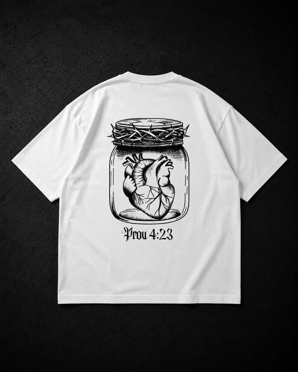 Coração Guardado — Camiseta Oversized