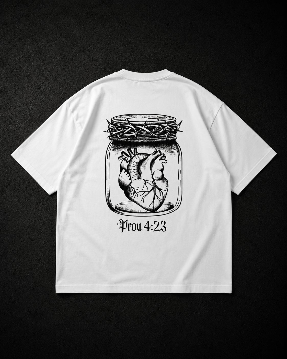 Coração Guardado — Camiseta Oversized