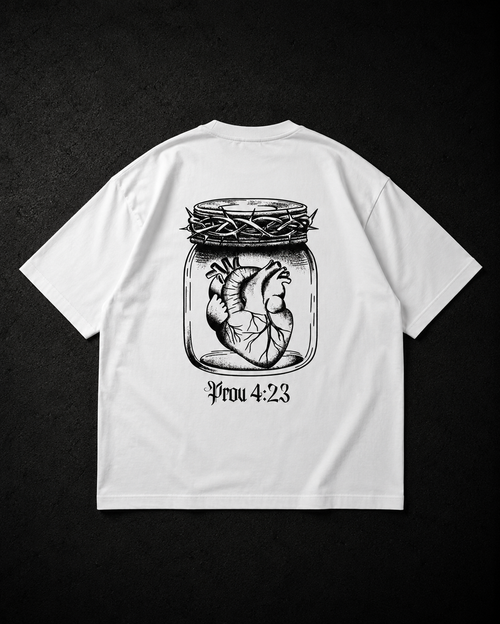 Coração Guardado — Camiseta Oversized
