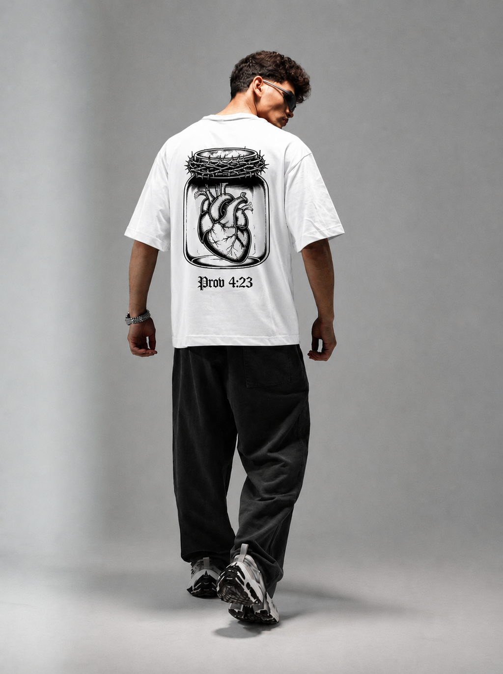 Coração Guardado — Camiseta Oversized