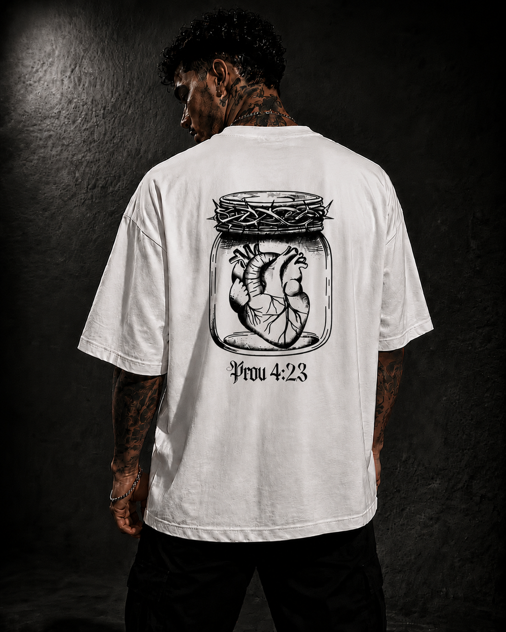 Coração Guardado — Camiseta Oversized