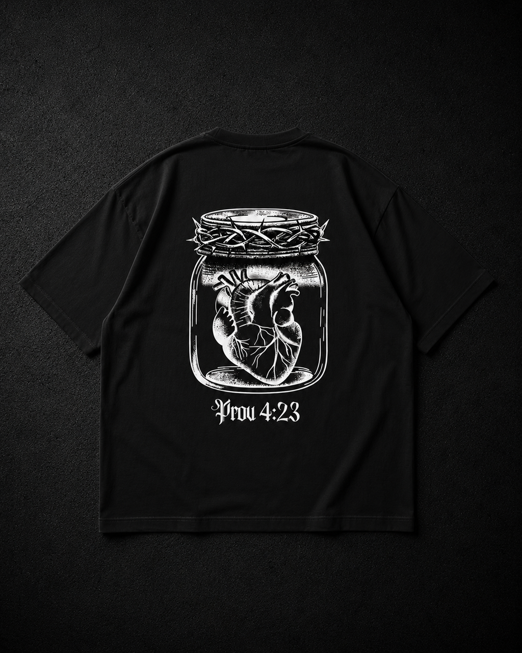 Coração Guardado — Camiseta Oversized