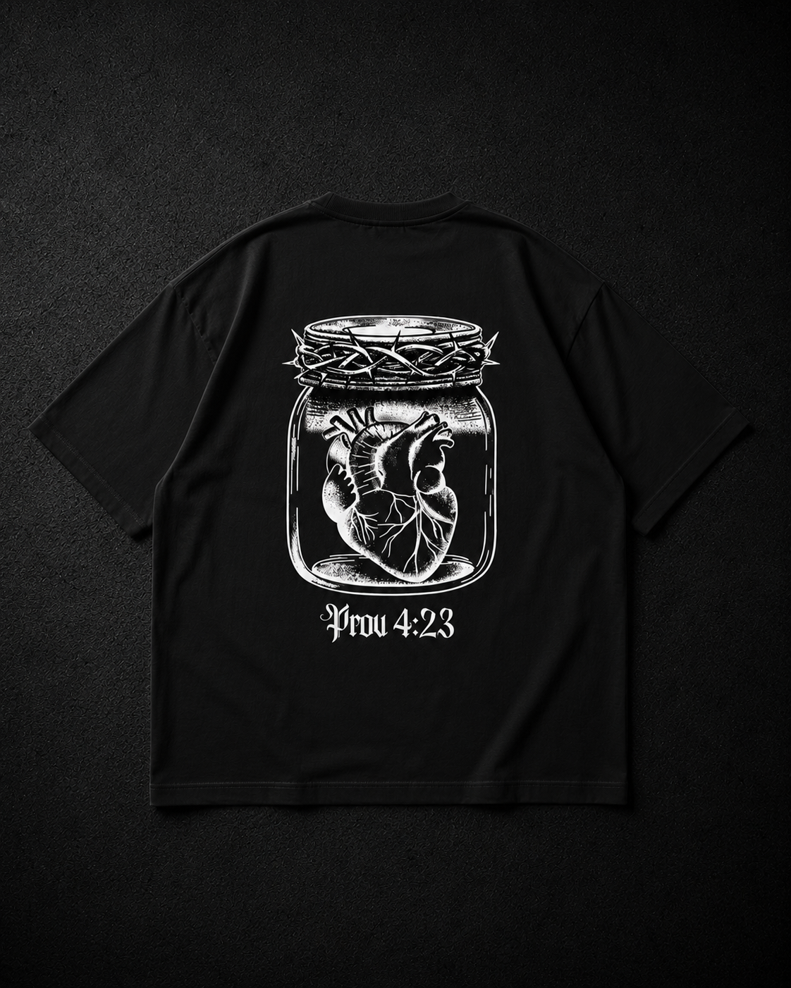 Coração Guardado — Camiseta Oversized