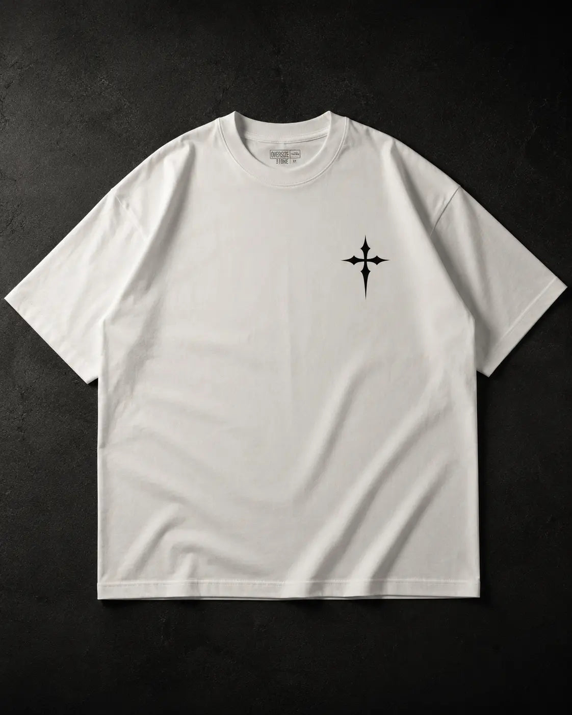 KAIRO® Camiseta Branca Oversized - Isaías 40:31